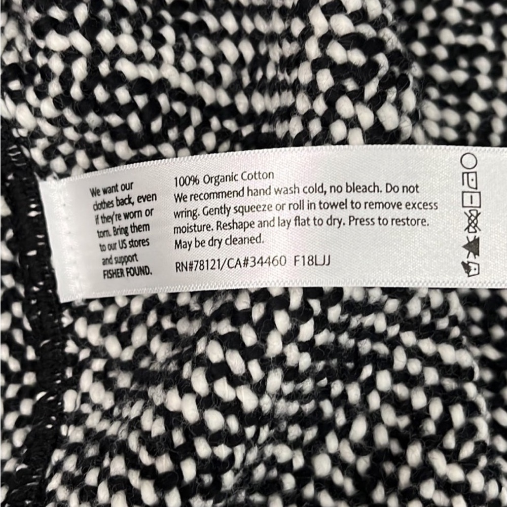 Eileen Fisher Tweed Jacket Size XXS Organic Academia Preppy Office Career - Picture 6 of 11